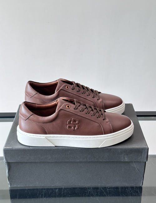 Hugo Boss Classic Leather Board Shoes For Versatile Wear