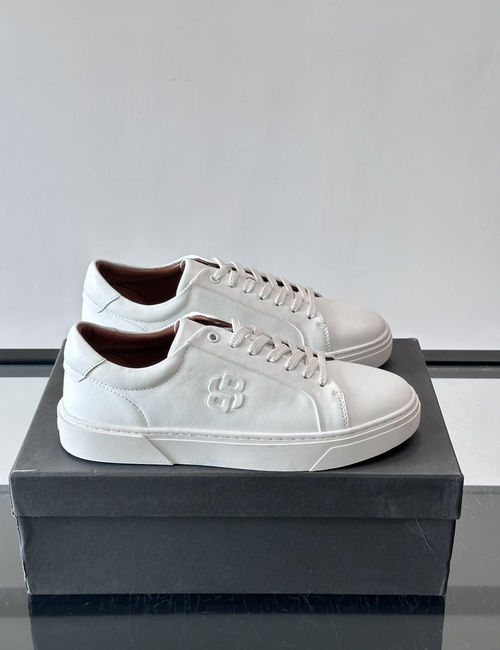 Hugo Boss Classic Leather Board Shoes For Versatile Wear
