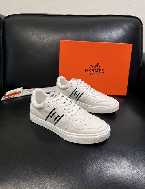 Hermes Sneakers Italian Imported Original Calfskin
