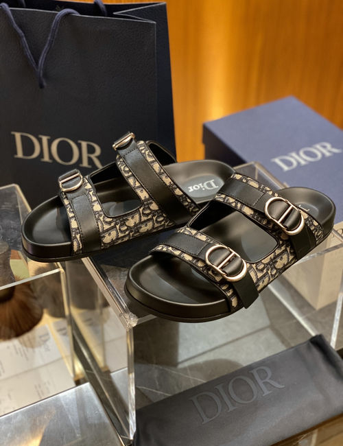 Christian Dior CD Aqua Sandals Versatile Daily Casual Wear