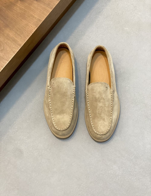 TODS Genuine Leather Loafer Shoes Soft Anti-slip