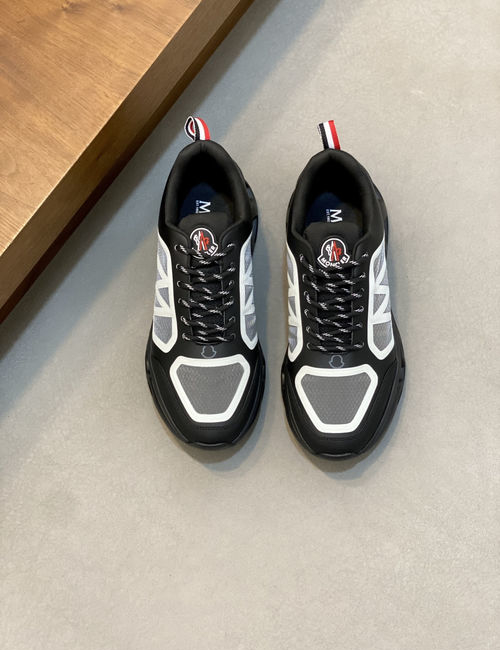 Moncler Mesh Spliced Non-slip Comfort Sneakers