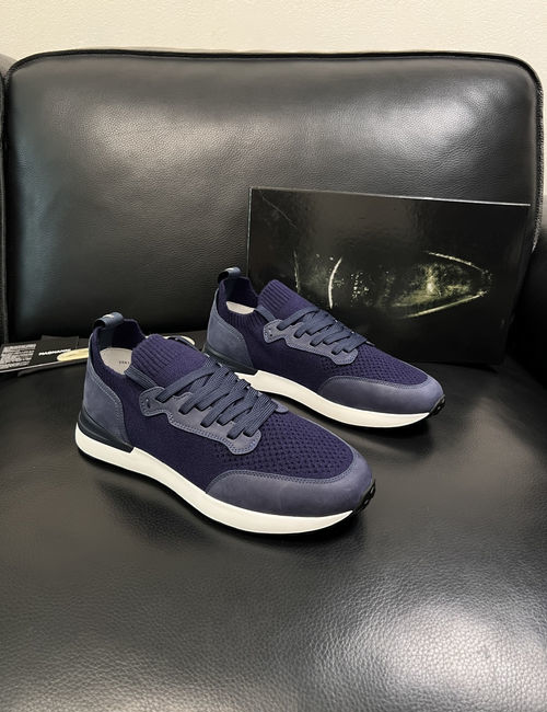 Magnanni Knit Upper Sneakers With Leather Insole