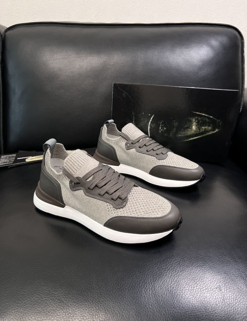 Magnanni Knit Upper Sneakers With Leather Insole