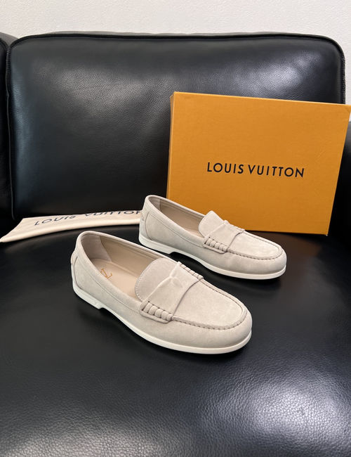 Louis Vuitton LV Premium Cowhide Shoes With Original Outsole