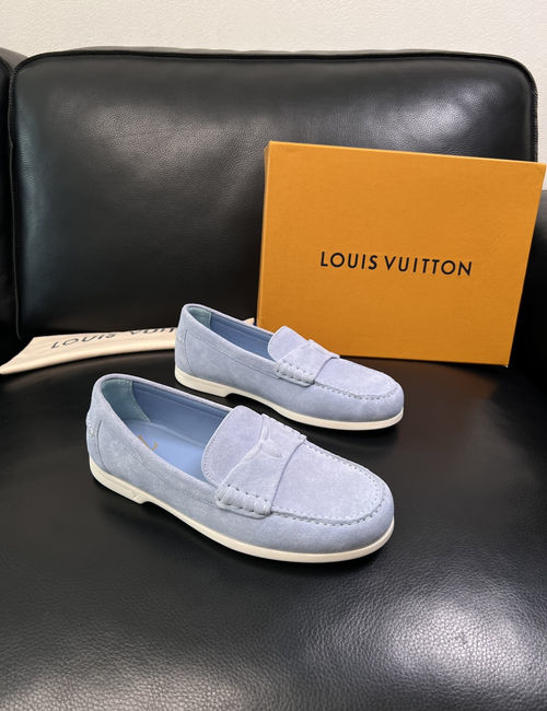 Louis Vuitton LV Premium Cowhide Shoes With Original Outsole