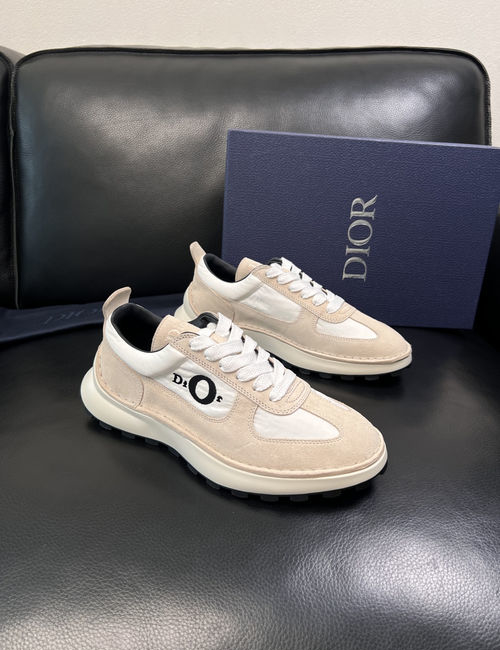 Christian Dior CD Premium Cowhide Comfort Sneakers