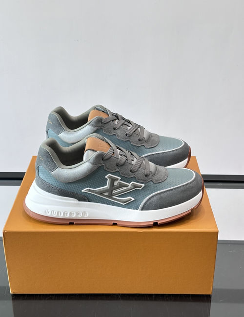 Louis Vuitton LV Monogram Leather Casual Sneakers