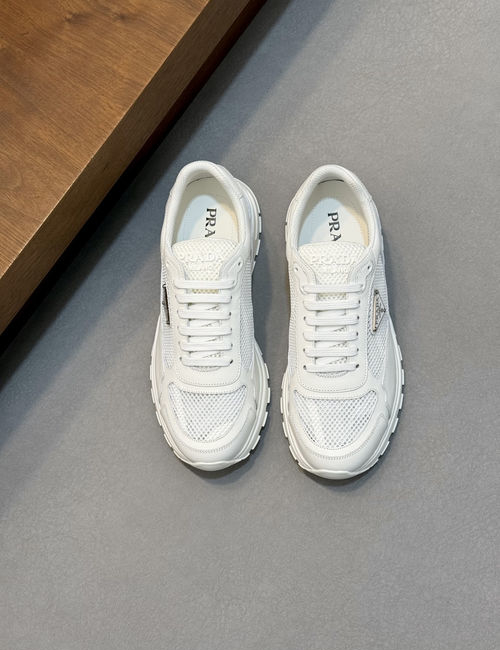 Prada Multi-material Stitching Non-slip Sneakers