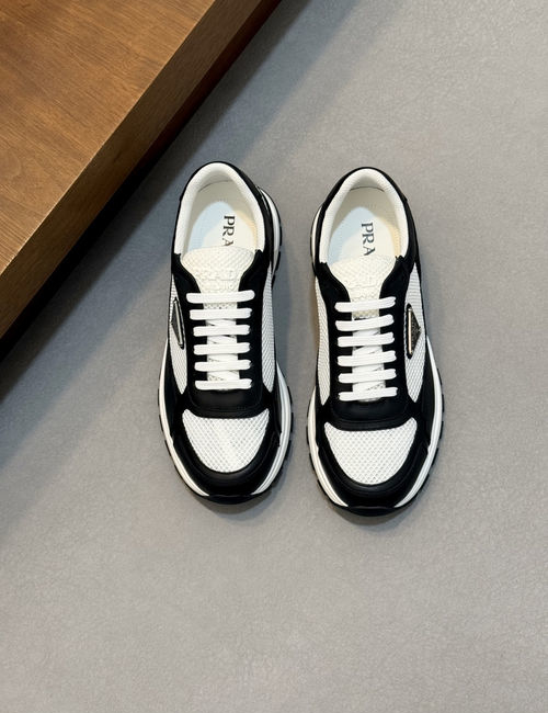 Prada Multi-material Stitching Non-slip Sneakers