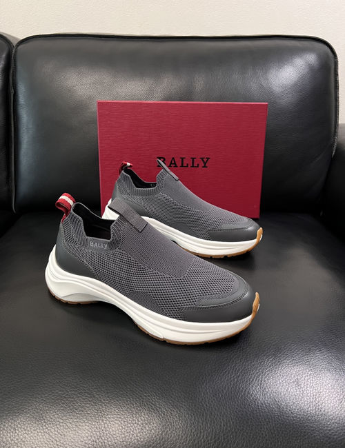 Bally Cowhide Flying Woven Sneakers