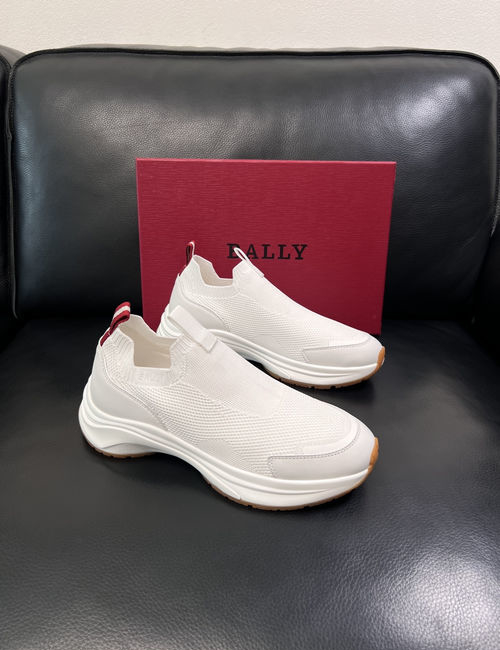 Bally Cowhide Flying Woven Sneakers