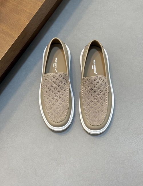 Lougou Breathable Mesh Lining Casual Sneakers