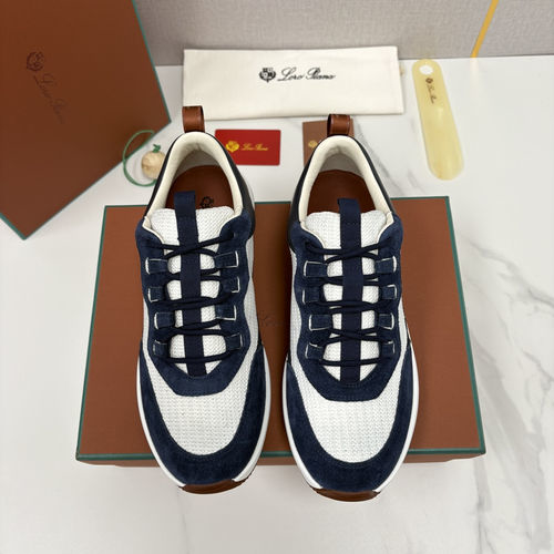 Loro Piana LP Week End Walk Mesh Casual Sneakers