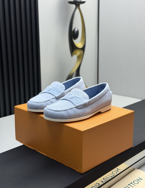 Louis Vuitton LV Beverly Hills Series Casual Sneakers With Monogram Denim