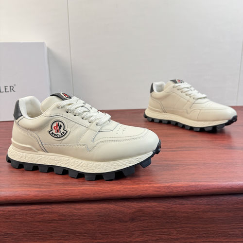 Moncler Trailgrip Leather Comfort Sneakers