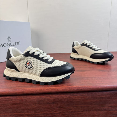Moncler Trailgrip Color-block Leather Sneakers