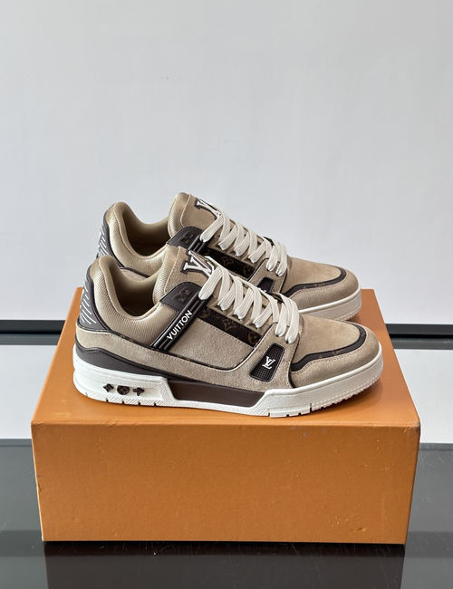 Louis Vuitton LV Trainer Sneakers Low-top Casual Skate Shoes
