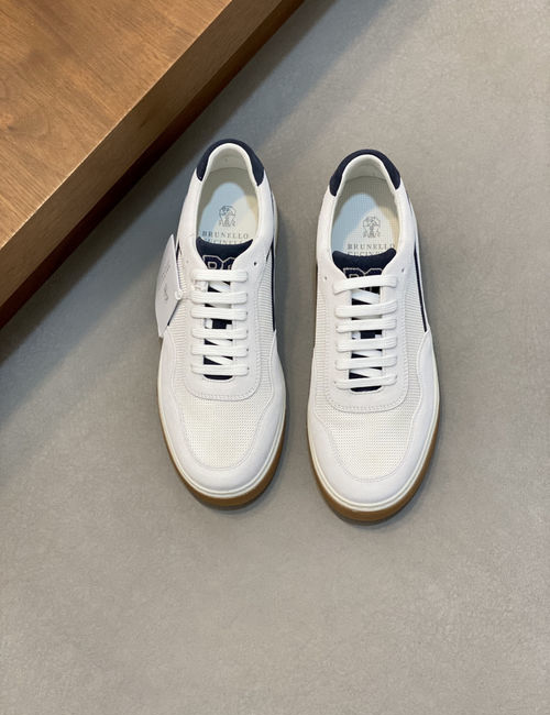 Brunello Cucinelli BC Cashmere Suede Upper Breathable Shoes