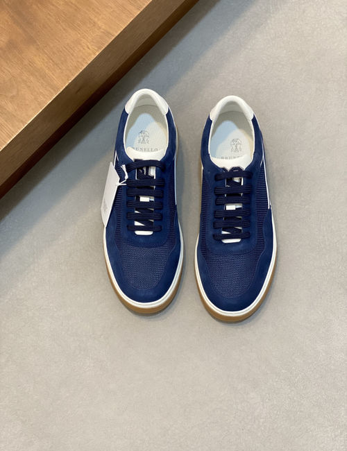 Brunello Cucinelli BC Cashmere Suede Upper Breathable Shoes