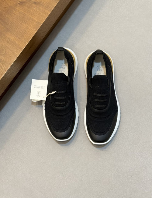 Brunello Cucinelli BC Cashmere Flyknit Breathable Sneakers