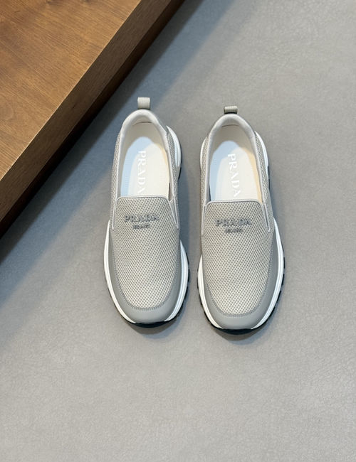 Prada Montecarlo Re-Edition Suede Mesh Sneakers