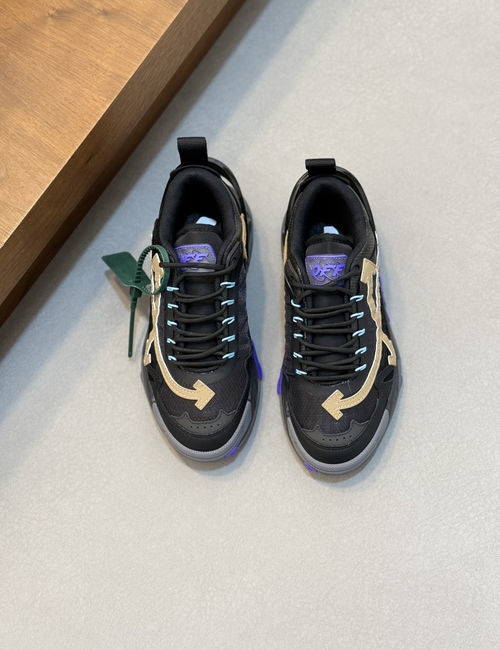 Fendi Multi-material Stitched EVA Sole Sneakers
