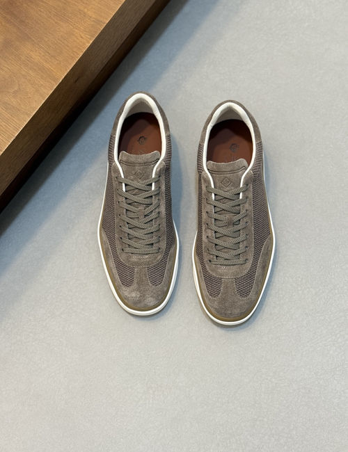 Loro Piana LP Modern Week End Walk Sneakers With Wool Upper