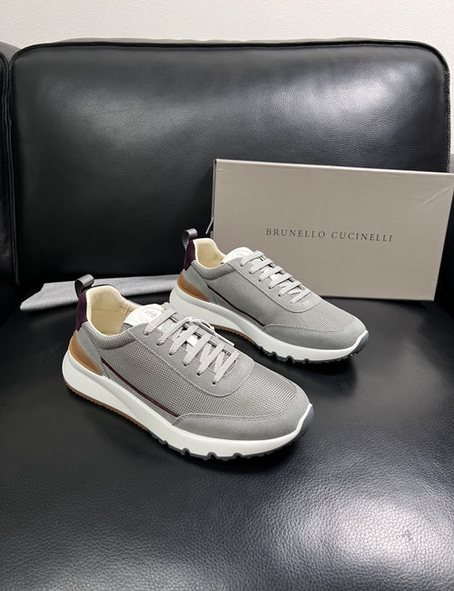 Brunello Cucinelli BC High-Quality Leather Shoes With Breathable Design