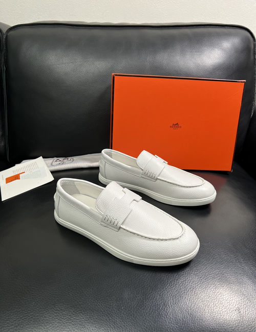 Hermes Premium Leather Casual Footwear