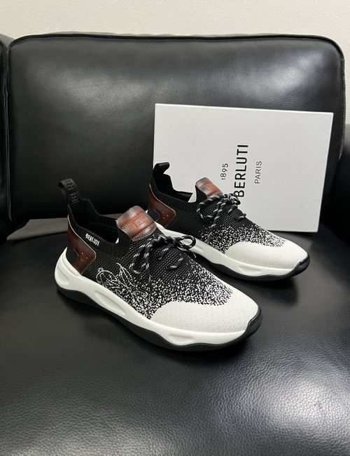 Berluti Shadow Flyknit Sports Shoes