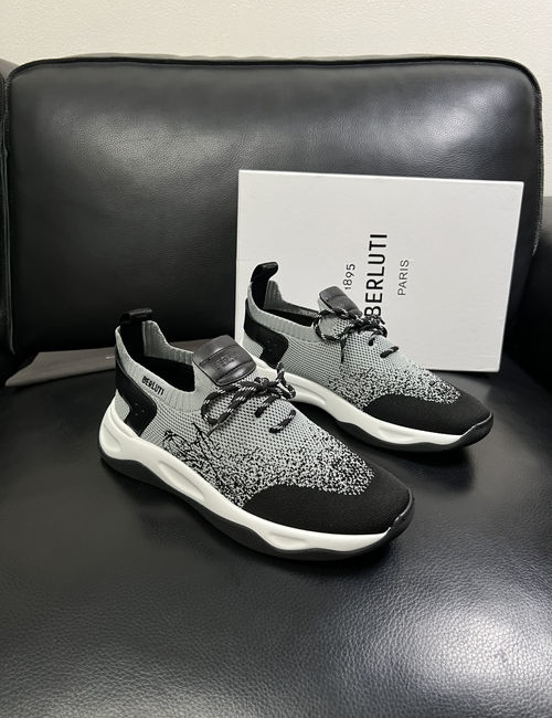 Berluti Shadow Flyknit Sports Shoes