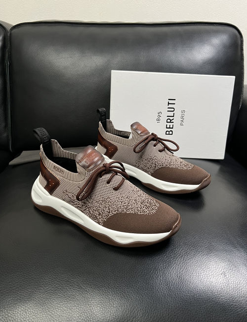 Berluti Shadow Flyknit Sports Shoes