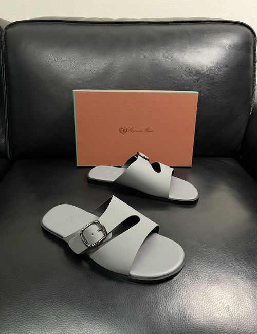 Loro Piana LP Cowhide Upper Comfort Slides
