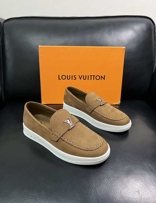 Louis Vuitton LV Color-blocking Stitching Sneakers With TPU Sole