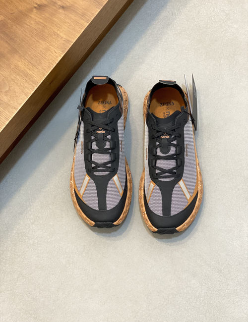 Zegna Breathable Lightweight Non-slip Running Sneakers
