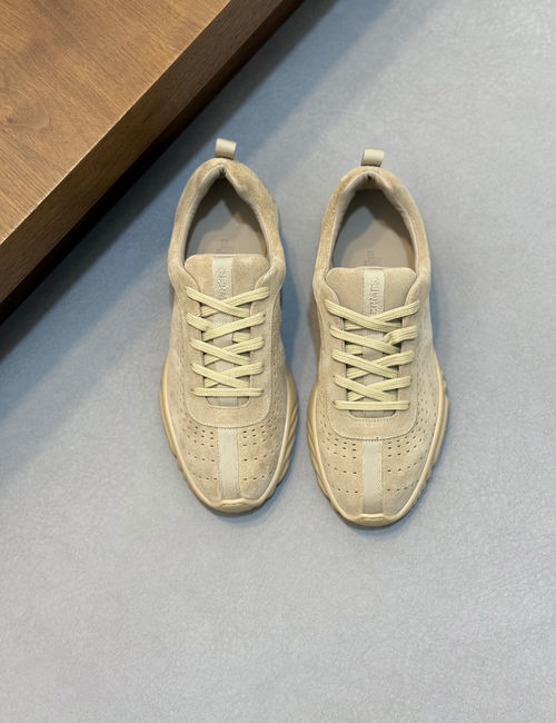 Hermes Perforated Nappa Leather Sneakers
