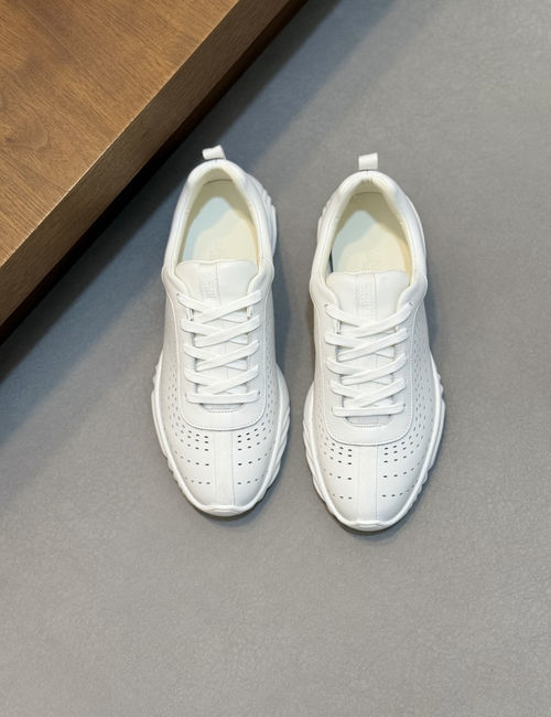 Hermes Perforated Nappa Leather Sneakers