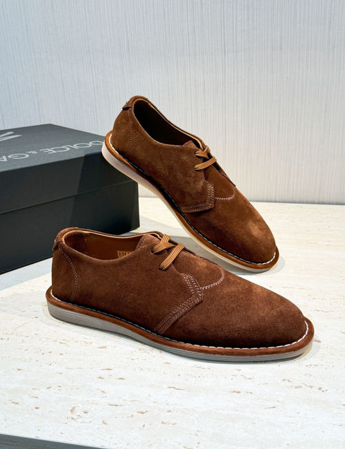 Dolce & Gabbana DG Classic Suede Moccasins With Personalized Logo