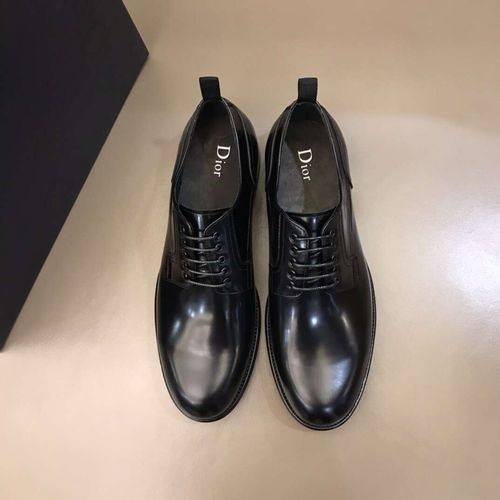 Christian Dior CD Business Casual Leather Shoes