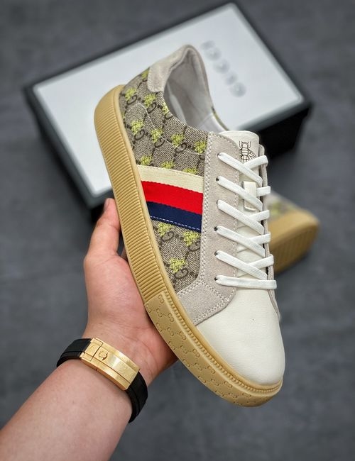 Gucci Tennis 1977 Print Canvas Sneakers