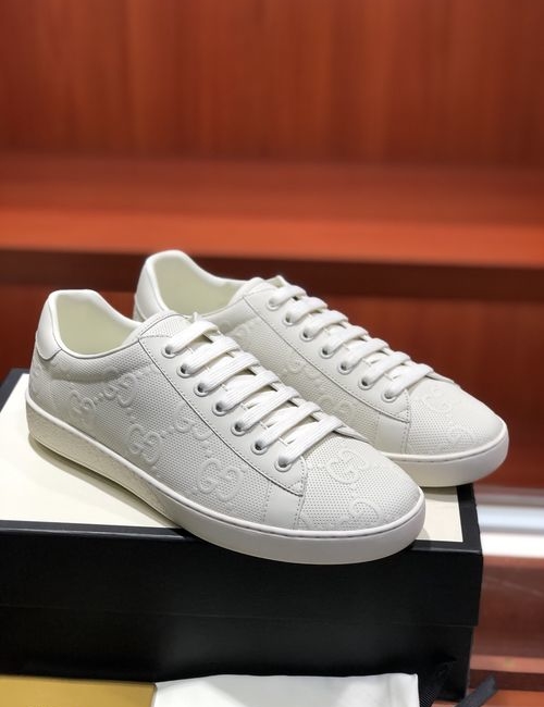 Gucci Ace Sneakers Cowhide Upper Full Packaging