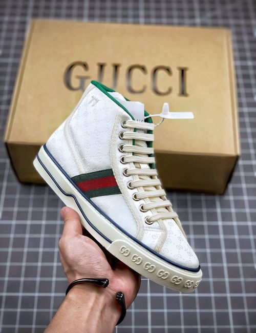 Gucci Tennis 1977 Print Sneaker Canvas Casual Shoes