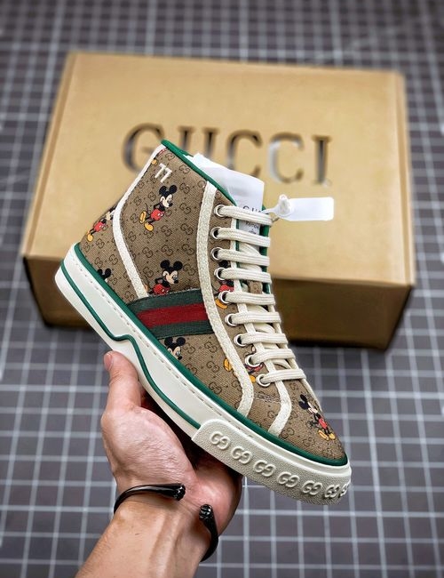 Gucci Tennis 1977 Print Sneaker Canvas Casual Shoes
