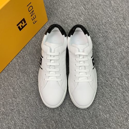 Fendi Top Quality Silk Leather Footwear