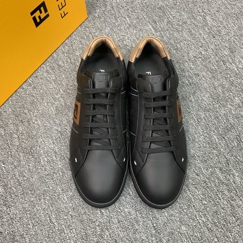 Fendi Top Quality Silk Leather Footwear