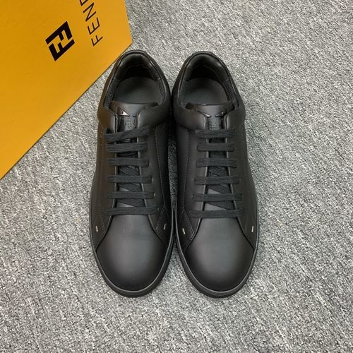 Fendi Top Quality Silk Leather Footwear