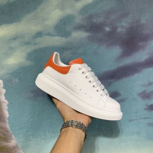 McQueen Top Grade Silk Cowhide Leather Sneakers