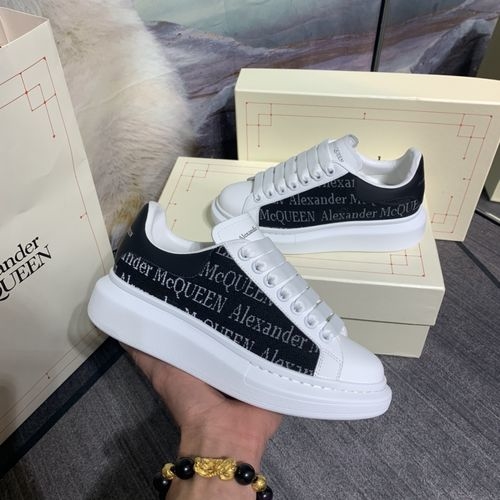 McQueen Top Grade Printed Cowhide Shoes