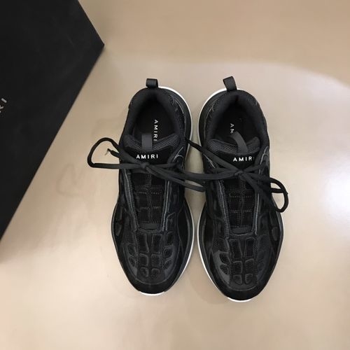 Ami Skeletal Sneakers With High-Density Mesh